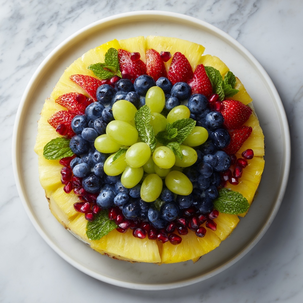 Christmas Tree Fruit Platter Recipe - Recipe Image