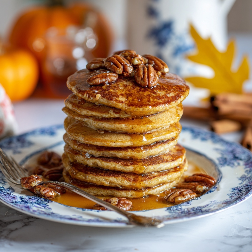Restaurant-Style Perkins Pumpkin Pancakes Recipe - Recipe Image