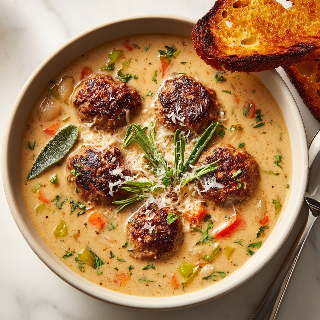 Cozy Creamy Italian Sausage and Bean Soup Recipe - Recipe Image