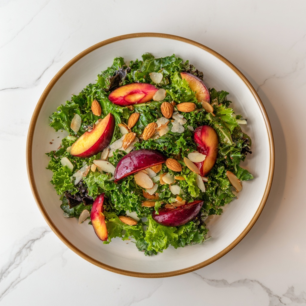 French Green Beans with Peach and Basil Recipe - Recipe Image